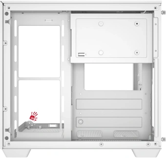 Корпус Bloody CC-121 белый без БП mATX 7x120mm 1xUSB2.0 1xUSB3.0 audio - купить недорого с доставкой в интернет-магазине