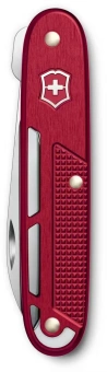 Нож перочинный Victorinox Onefold Alox (0.8006.20) 93мм 2функц. красный - купить недорого с доставкой в интернет-магазине