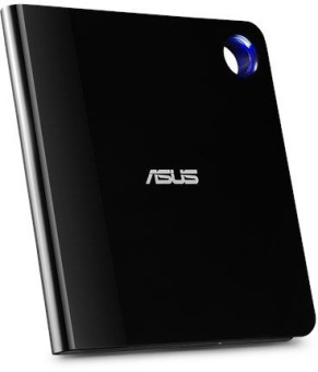 Привод Blu-Ray-RW Asus SBW-06D5H-U черный/серебристый USB3.0 slim ultra slim M-Disk Mac внешний RTL - купить недорого с доставкой в интернет-магазине