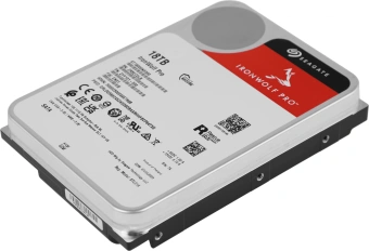 Жесткий диск Seagate SATA-III 18TB ST18000NE000 NAS Ironwolf Pro 512E (7200rpm) 256Mb 3.5" - купить недорого с доставкой в интернет-магазине