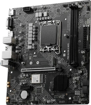 Материнская плата MSI PRO H610M-G WIFI Soc-1700 Intel H610 2xDDR5 mATX AC`97 8ch(7.1) GbLAN+VGA+HDMI+DP - купить недорого с доставкой в интернет-магазине