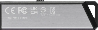 Флеш Диск A-Data 512Gb Type-C UE800 AELI-UE800-512G-CSG USB3.2 серебристый - купить недорого с доставкой в интернет-магазине