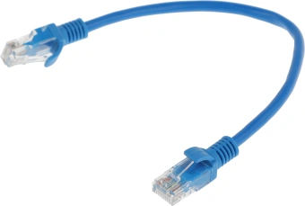 Патч-корд Premier PP12-0.25M/B 1000Гбит/с UTP 4 пары cat5E CCA molded 0.25м синий RJ-45 (m)-RJ-45 (m) - купить недорого с доставкой в интернет-магазине