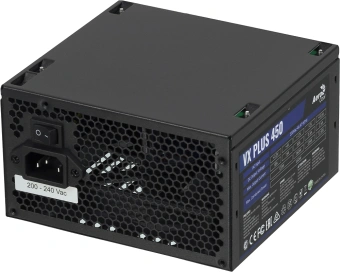 Блок питания Aerocool ATX 450W VX PLUS 450W (20+4pin) 120mm fan 2xSATA RTL - купить недорого с доставкой в интернет-магазине