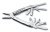Мультитул Victorinox SwissTool Spirit MX Clip (3.0224.MKB1) 105мм 24функц. серебристый блистер - купить недорого с доставкой в интернет-магазине