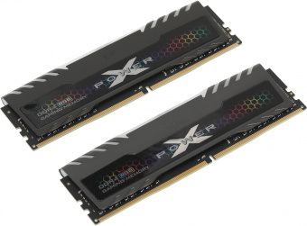 Память DDR4 2x8GB 3600MHz Silicon Power SP016GXLZU360BDB Xpower Turbine RGB RTL Gaming PC4-28800 CL18 DIMM 288-pin 1.35В kit single rank с радиатором Ret - купить недорого с доставкой в интернет-магазине