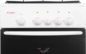 Плита Газовая Gefest ПГ 3200-08 К35 белый (без крышки) реш.сталь - купить недорого с доставкой в интернет-магазине