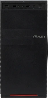 ПК Amur Нарвал A5А12 MT Ryzen 5 5600G (3.9) 16Gb SSD512Gb Vega 7 FreeDOS GbitEth 600W мышь клавиатура черный (2105147) - купить недорого с доставкой в интернет-магазине