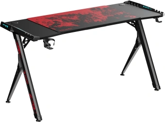 Стол игровой Bloody BD-TB101 столешница ЛДСП карбон каркас черный 140x75x75см - купить недорого с доставкой в интернет-магазине