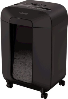 Шредер Fellowes PowerShred LX85 черный (секр.P-4) фрагменты 12лист. 19лтр. скрепки скобы пл.карты - купить недорого с доставкой в интернет-магазине