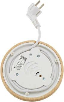 Чайник электрический Kitfort КТ-6794 1.7л. 2200Вт белый/дерево корпус: нерж.сталь/пластик - купить недорого с доставкой в интернет-магазине