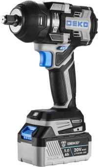 Гайковерт Deko ZKIS20 Pro Max аккум. патрон:квад.1/2" (кейс в комплекте) (083-1089) - купить недорого с доставкой в интернет-магазине