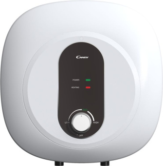 Водонагреватель Candy CS15V-EM1(R) 2.5кВт 15л электрический над раковиной/белый - купить недорого с доставкой в интернет-магазине