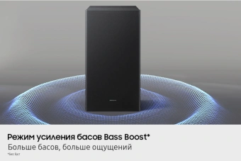 Саундбар Samsung HW-B450F/RU 2.1 300Вт+220Вт черный - купить недорого с доставкой в интернет-магазине