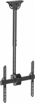 Кронштейн для телевизора Arm Media LCD-1800 черный 26"-65" макс.50кг потолочный поворот и наклон - купить недорого с доставкой в интернет-магазине