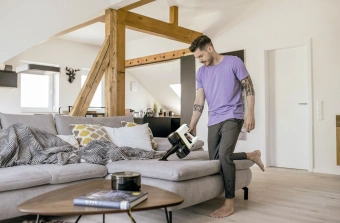 Пылесос ручной Karcher VC 4 Cordless myHome 21Вт белый/серый - купить недорого с доставкой в интернет-магазине