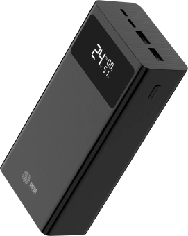 Мобильный аккумулятор Cactus CS-PBFSKA-30000 30000mAh 22.5W 4.5A USB-A/USB-C черный - купить недорого с доставкой в интернет-магазине