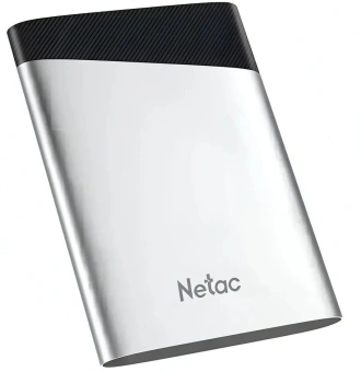 Накопитель SSD Netac USB-C 2TB NT01Z6S-002T-32SL Z6S 2.5" серебристый - купить недорого с доставкой в интернет-магазине
