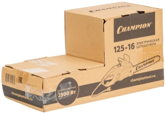 Цепная пила Champion 125-16 от сети 2500Вт дл.шины:16" (40cm) - купить недорого с доставкой в интернет-магазине
