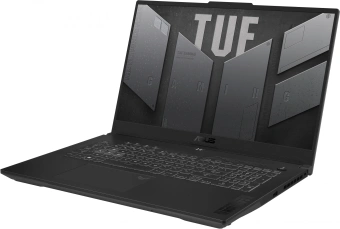 Ноутбук Asus TUF Gaming F17 FX707ZC4-HX095 Core i5 12500H 16Gb SSD512Gb NVIDIA GeForce RTX 3050 4Gb 17.3" IPS FHD (1920x1080) noOS grey WiFi BT Cam (90NR0GX1-M006F0) - купить недорого с доставкой в интернет-магазине