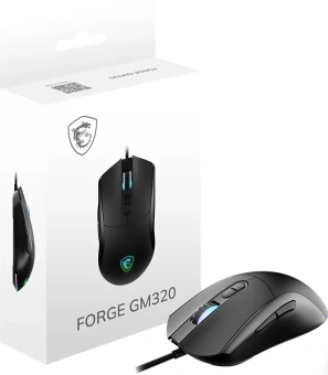 Мышь MSI Forge GM320 черный оптическая 12800dpi USB 7but (S12-0402530-HH9) - купить недорого с доставкой в интернет-магазине