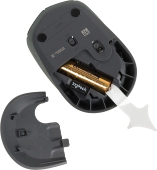 Мышь Logitech M171 черный/серый оптическая 1000dpi беспров. USB для ноутбука 2but (910-004424) - купить недорого с доставкой в интернет-магазине