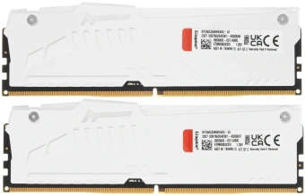 Память DDR5 2x16GB 5600MHz Kingston KF556C36BWEAK2-32 Fury Beast RGB RTL Gaming PC5-44800 CL36 DIMM UDIMM 288-pin 1.25В kit single rank с радиатором Ret - купить недорого с доставкой в интернет-магазине