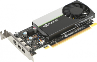 Видеокарта PNY PCI-E T400-4GB NVIDIA T400 4Gb 64bit GDDR6 1070 mDPx3 Bulk low profile - купить недорого с доставкой в интернет-магазине