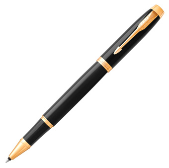 Ручка роллер Parker IM Core T321 (CW1931659) Black GT F черн. черн. подар.кор. сменный стержень 1стерж. кругл. - купить недорого с доставкой в интернет-магазине