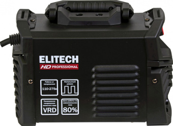 Сварочный аппарат Elitech WM 160 Pulse инвертор MMA,TIG-Lift 5кВт - купить недорого с доставкой в интернет-магазине