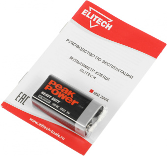 Мультиметр Elitech ММ 200К (182086) - купить недорого с доставкой в интернет-магазине