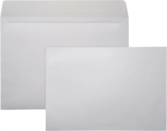 Конверт Silwerhof Eco 164.250 C4 229x324мм белый силиконовая лента 90г/м2 (pack:250pcs) - купить недорого с доставкой в интернет-магазине