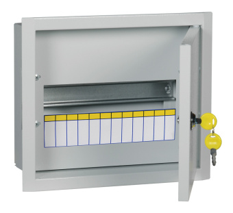 Щит распределительный IEK MKM14-V-12-30-T TITAN 3 ЩРв-12з-3 36 УХЛ3 встраиваемый 310мм 120мм 265мм 12мод. металл IP31 серый (упак.:1шт) - купить недорого с доставкой в интернет-магазине