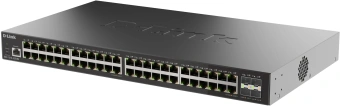 Коммутатор D-Link DGS-1210-52X/ME/C1A (L2) 48x1Гбит/с 4SFP+ управляемый - купить недорого с доставкой в интернет-магазине