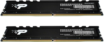 Память DDR5 2x16GB 5600MHz Patriot PSP532G5600KH1 Signature Premium RTL PC5-44800 CL46 DIMM 288-pin 1.1В kit single rank с радиатором Ret - купить недорого с доставкой в интернет-магазине