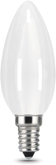 Лампа филам. Gauss Filament 5Вт цок.:E14 свеча 220B св.свеч.бел.теп. (упак.:1шт) (103201105) - купить недорого с доставкой в интернет-магазине