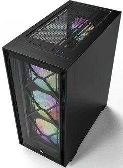 Корпус Montech Air 1000 Premium черный без БП ATX 1x120mm 3x140mm 1xUSB2.0 2xUSB3.0 audio bott PSU - купить недорого с доставкой в интернет-магазине