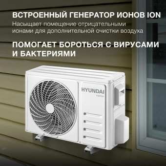 Сплит-система Hyundai HAC-09i/T-PRO белый - купить недорого с доставкой в интернет-магазине