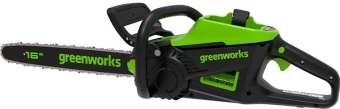 Цепная пила Greenworks 2008907UB аккум. 2300Вт 3.40л.с. дл.шины:16" (40cm) 1аккум. 4Ач ЗУ - купить недорого с доставкой в интернет-магазине