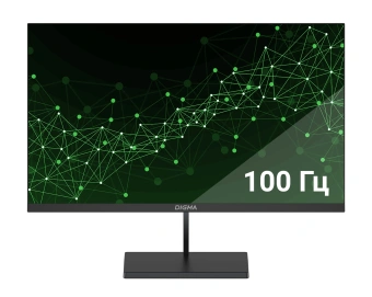 Монитор Digma 23.8" Progress 24P501F черный IPS LED 5ms 16:9 HDMI M/M матовая 250cd 178гр/178гр 1920x1080 100Hz G-Sync FreeSync VGA DP FHD 3.0кг - купить недорого с доставкой в интернет-магазине