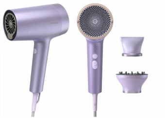 Фен Philips BHD720/10 1800Вт фиолетовый - купить недорого с доставкой в интернет-магазине