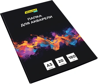 Папка для акварели Silwerhof Idea A3 20л. бум.180г/м2 - купить недорого с доставкой в интернет-магазине