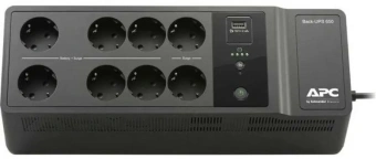 Источник бесперебойного питания APC Back-UPS BE650G2-GR 400Вт 650ВА черный - купить недорого с доставкой в интернет-магазине
