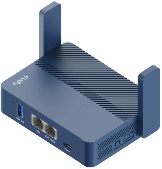 Маршрутизатор Cudy TR3000 AX3000 10/100/1000/2500BASE-T синий - купить недорого с доставкой в интернет-магазине
