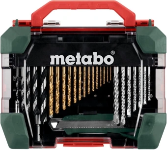 Набор бит и сверл Metabo 626707000 по мет/камн/дер (55пред.) для шуруповертов/дрелей - купить недорого с доставкой в интернет-магазине