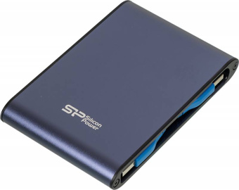 Жесткий диск Silicon Power USB3.0 2TB SP020TBPHDA80S3B A80 Armor 2.5" синий - купить недорого с доставкой в интернет-магазине