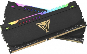 Память DDR4 2x16Gb 3200MHz Patriot PVSR432G320C8K Viper Steel RGB RTL PC4-25600 CL18 DIMM 288-pin 1.35В dual rank - купить недорого с доставкой в интернет-магазине