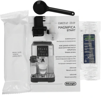 Кофемашина Delonghi Magnifica S ECAM220.60.B 1450Вт черный - купить недорого с доставкой в интернет-магазине