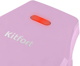 Вафельница Kitfort КТ-3685 550Вт розовый - купить недорого с доставкой в интернет-магазине