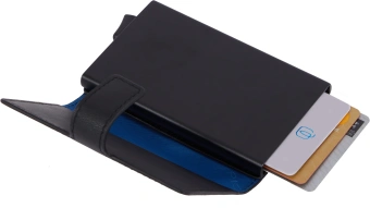 Чехол для кредитных карт Piquadro Urban PP5649UB00R/NGR черный/серый натур.кожа - купить недорого с доставкой в интернет-магазине